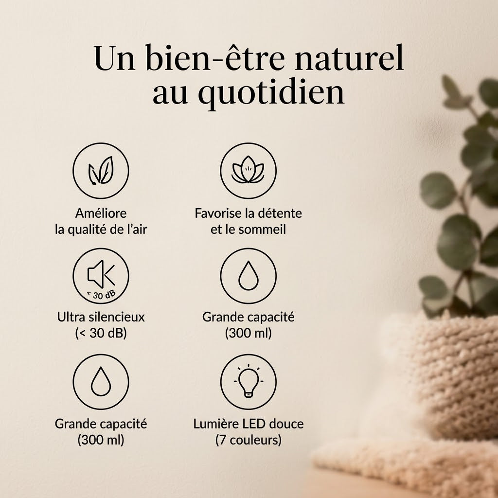 Diffuseur Bois Nomade — mini diffuseur USB finition bois, vue 4