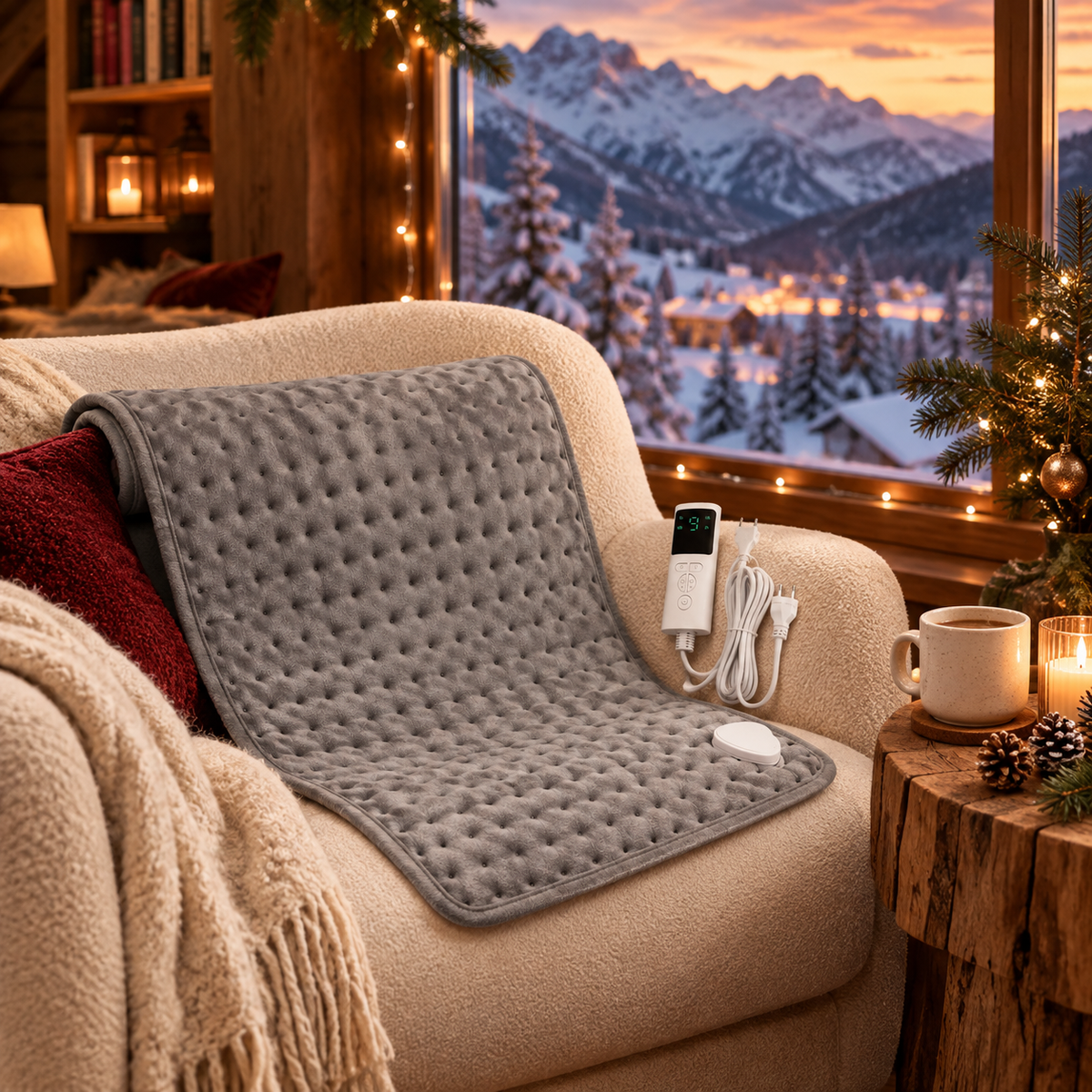 Coussin Chauffant Grand Froid — coussin chauffant électrique 58 × 29 cm, vue 5