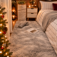 Photo 5 de Tapis de Chambre Nuage – Tapis Poils Longs Moelleux