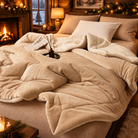 Photo 8 de Plaid Mouton Boréal – Couverture Épaisse Effet Fourrure Grand Froid