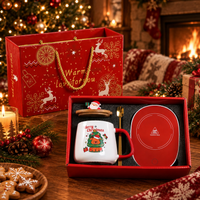 Photo 6 de Coffret Mug Chauffant Veillée – Mug de Noël &amp; Chauffe-Tasse