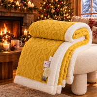 Photo 6 de Plaid Sherpa Nordique – Couverture Polaire Double Face Ultra Douce
