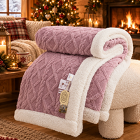 Photo 10 de Plaid Sherpa Nordique – Couverture Polaire Double Face Ultra Douce