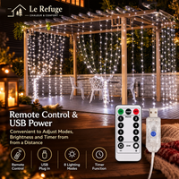 Photo 3 de Rideau Lumineux Constellation – Guirlande Rideau LED USB
