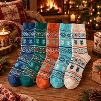 Photo 9 de Chaussettes Alpage – Lot de 5 Paires de Chaussettes Chaudes d'Hiver