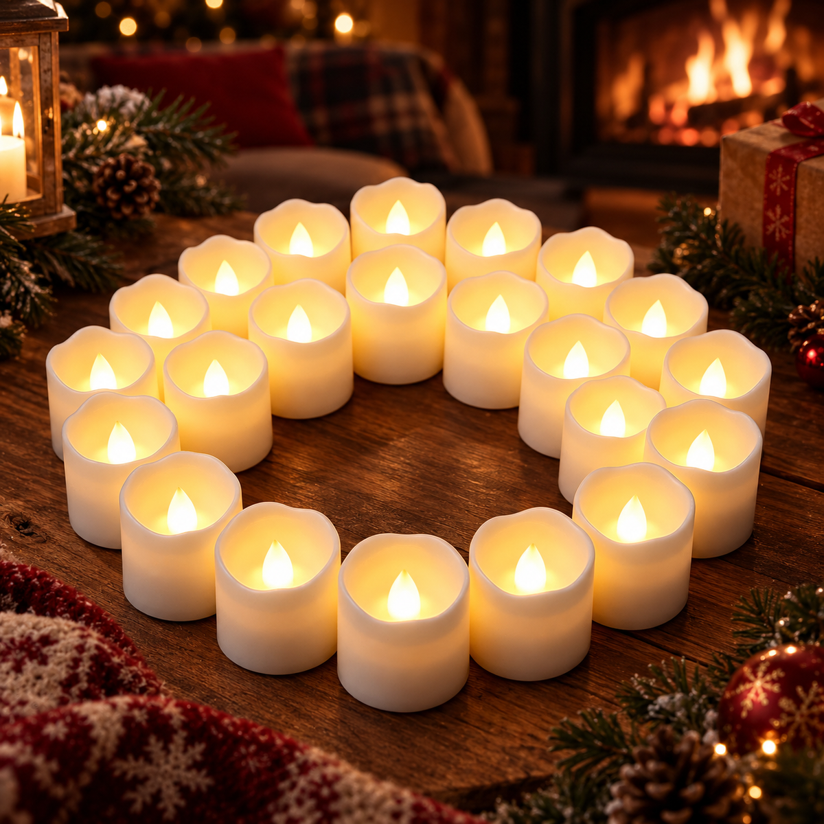 Bougies LED Lueur — lot de 24 bougies LED sans flamme