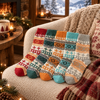 Photo 11 de Chaussettes Alpage – Lot de 5 Paires de Chaussettes Chaudes d'Hiver