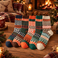 Photo 7 de Chaussettes Alpage – Lot de 5 Paires de Chaussettes Chaudes d'Hiver