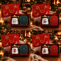 Photo 14 de Coffret Mug Chauffant Veillée – Mug de Noël &amp; Chauffe-Tasse