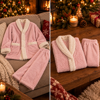 Photo 4 de Pyjama Molleton Chalet – Pyjama Polaire Femme Tout Doux