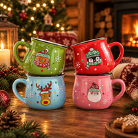 Photo 12 de Petites Tasses de Noël Flocon – Tasses en Céramique